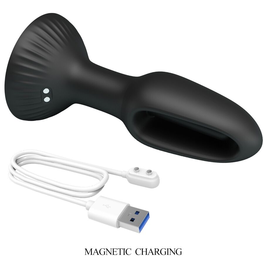 Plug Anal Vibrant Hubert Stimulateur Prostate 7 Modes Rechargeable - Pretty Love