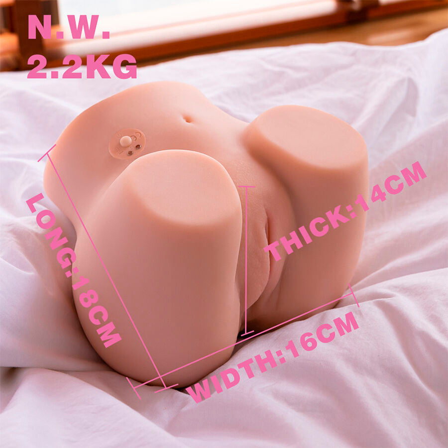 XISE - CONNIE BACK MASTURBATEUR VAGIN ET ANUS MULTIPOSITION RÉALISTE AVEC VIBRATION