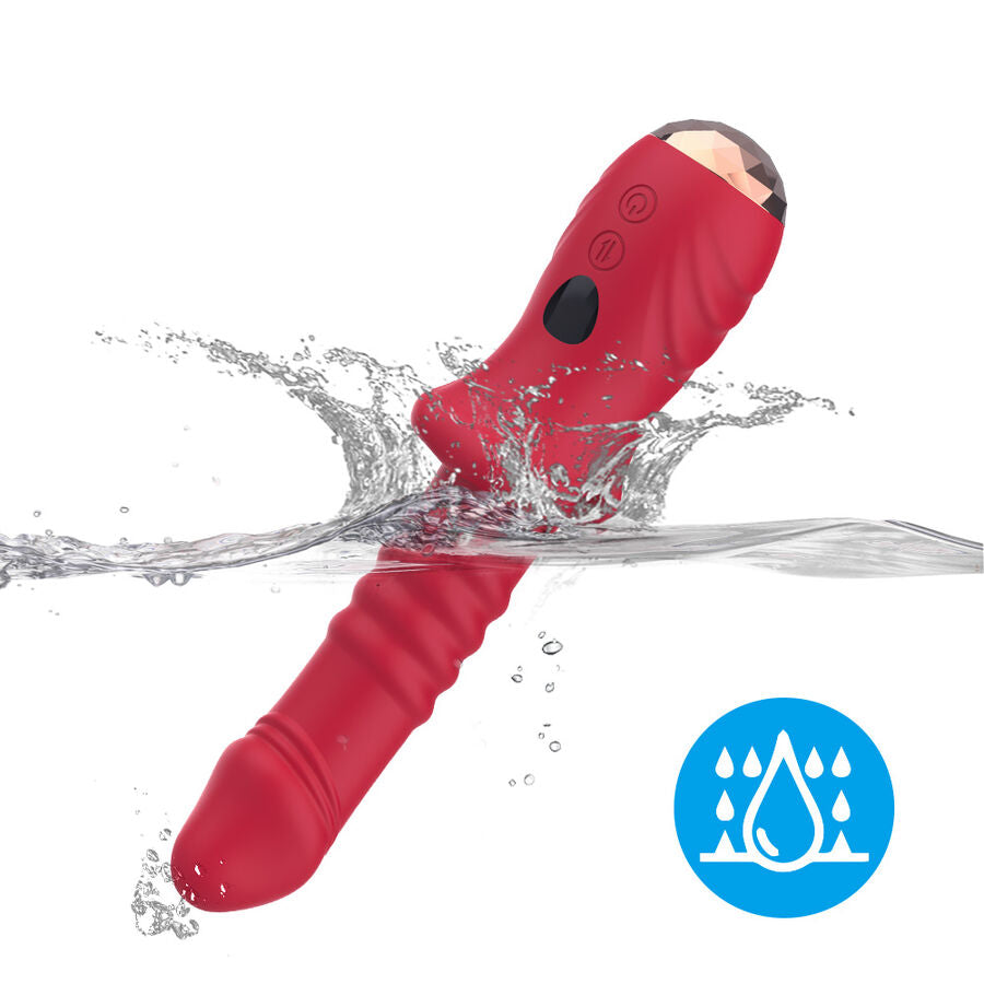 ARMONY - POINT A DILDO VIBRATEUR STIMULANT ROUGE