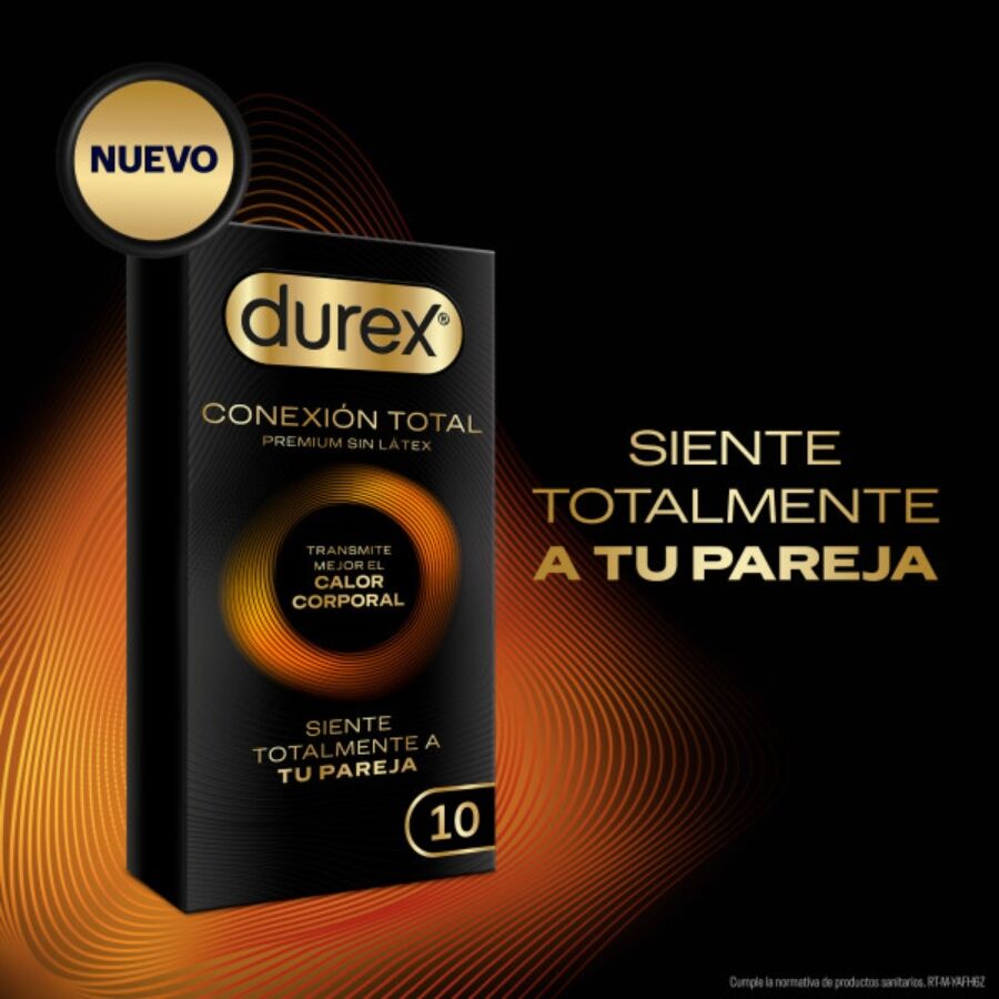 Préservatifs Durex Total Connection - Ultra Fin Sans Latex Nitrile