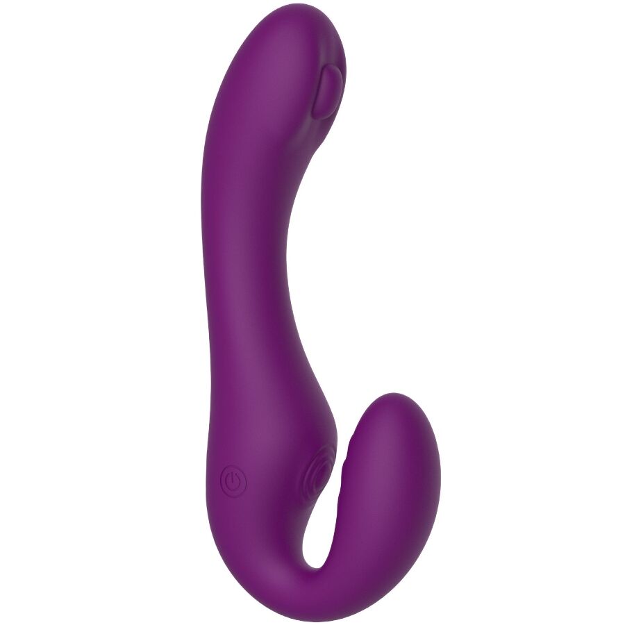 Gode Ceinture Strapless Vibrant 2-en-1 Télécommande 3 Moteurs - Xocoon