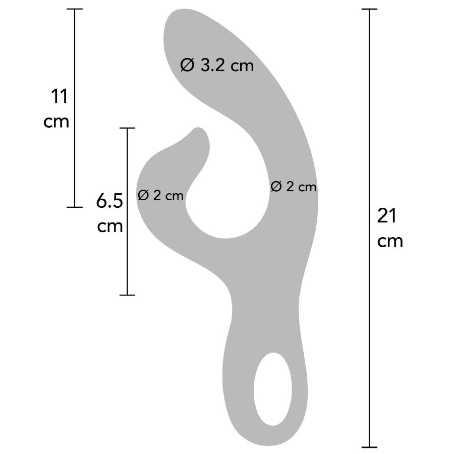 Vibromasseur Point G Flexible Endless Orgasm Double Stimulation IPX7 - Xocoon