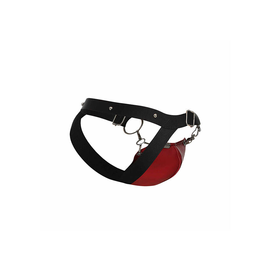 Jockstrap Dngeon Snap Boutons-Pression Ouvert à l'Arrière - Mob