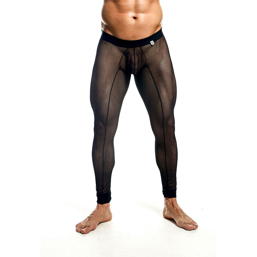 MOB - COLLANTS NOIRS TRANSPARENTS TAILLE L