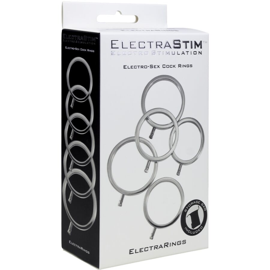 Cockring Électrostimulation ElectraRings Métal 32 mm - Electrastim
