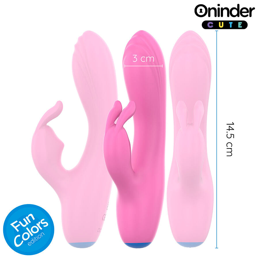 Vibromasseur Rabbit Love Bunny Connecté Point G et Clitoris - Oninder