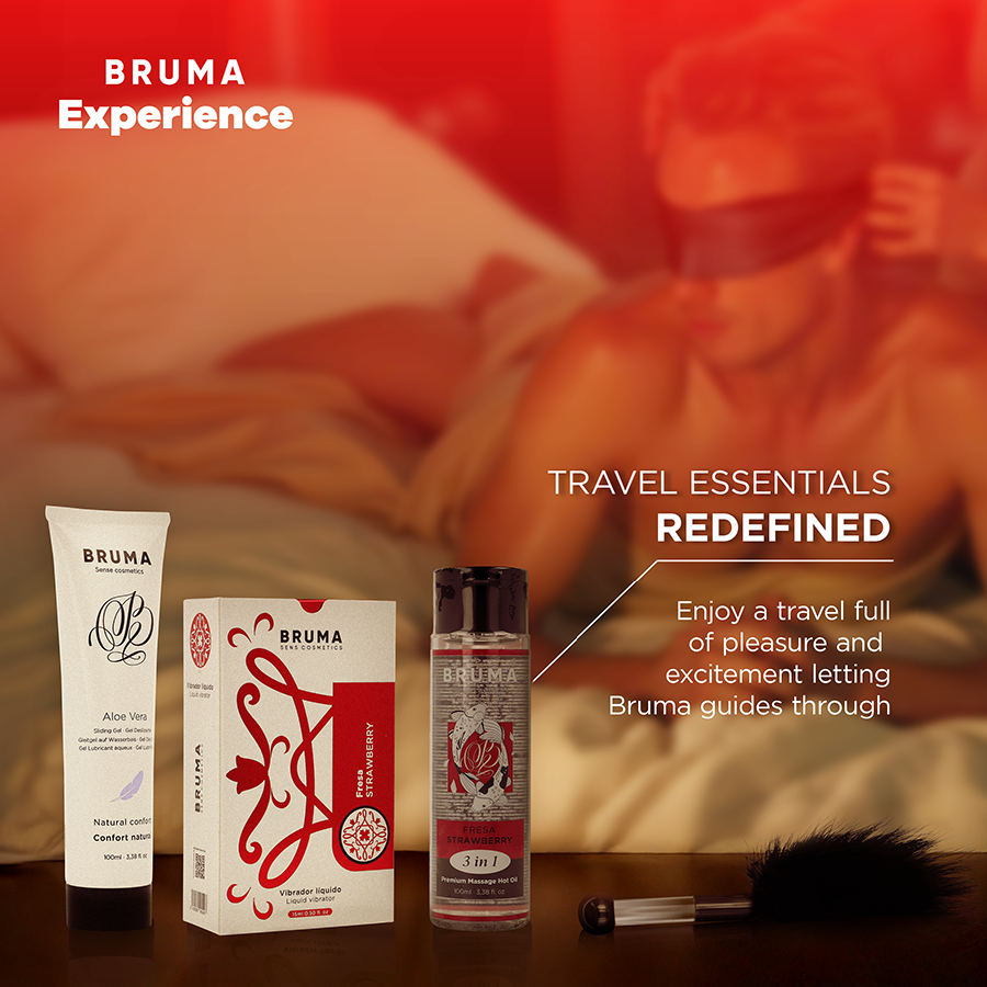 Kit Érotique Tentation Douce Vibro-Orgasmique 3 Saveurs - Bruma