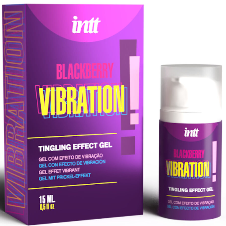 Gel Vibrant Liquide Kissable 12 Saveurs Effet Chaleur Pulsation - Intt