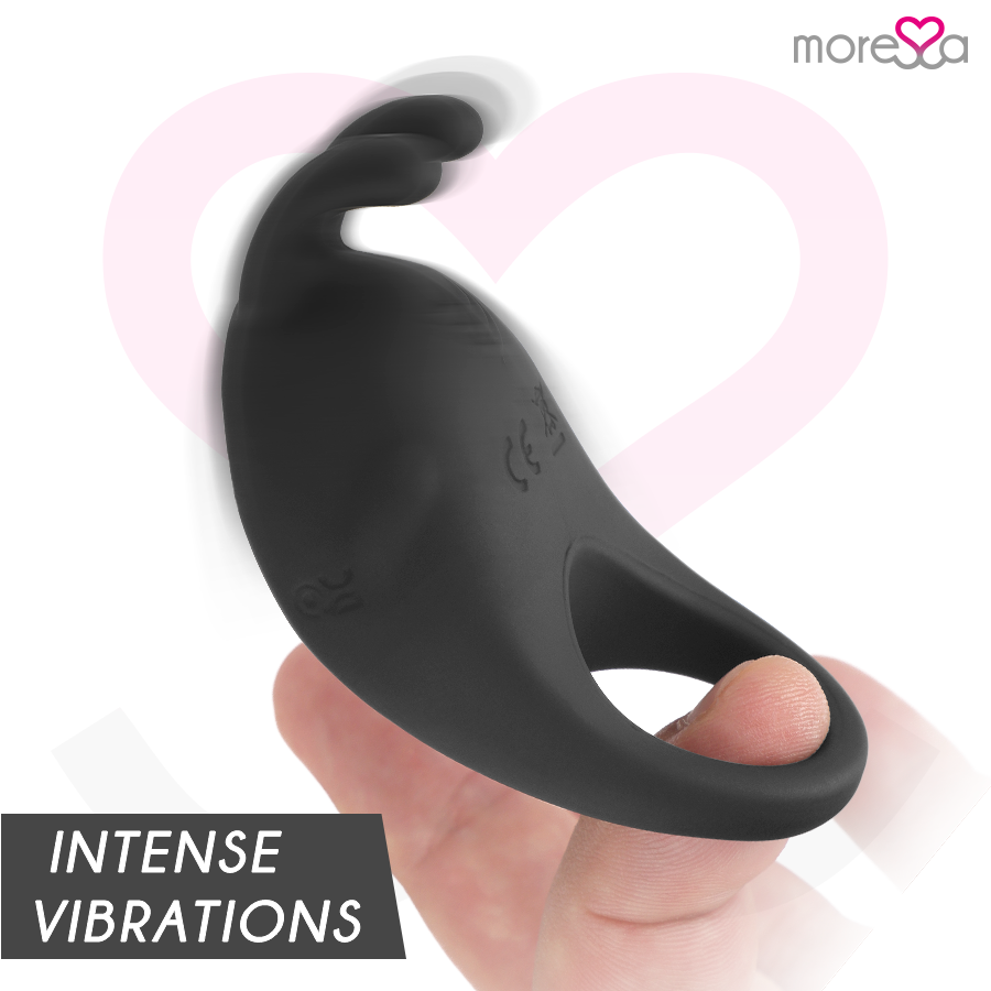 Anneau Vibrant Brad Stimulateur Clitoridien Rabbit - Silicone - Moressa
