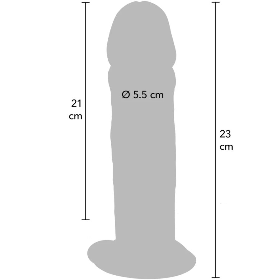 Gode Réaliste Épais Double Densité TPE 9 Tailles - Get Real