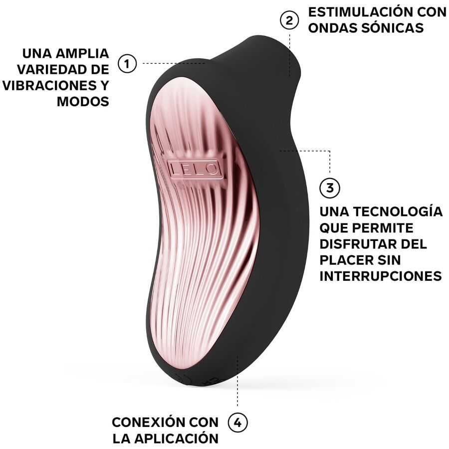 Stimulateur Clitoridien Sonique Sona 3 Cruise 12 Modes Étanche - Lelo