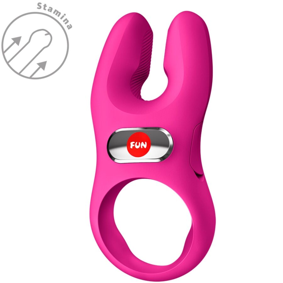 Cockring Vibrant NŌS Pro Magenta 2 Moteurs 7 Modes IPX7 - Fun Factory