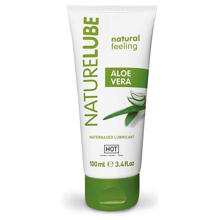 Lubrifiant Naturel à l'Aloe Vera Base Eau 2 Contenances - Hot
