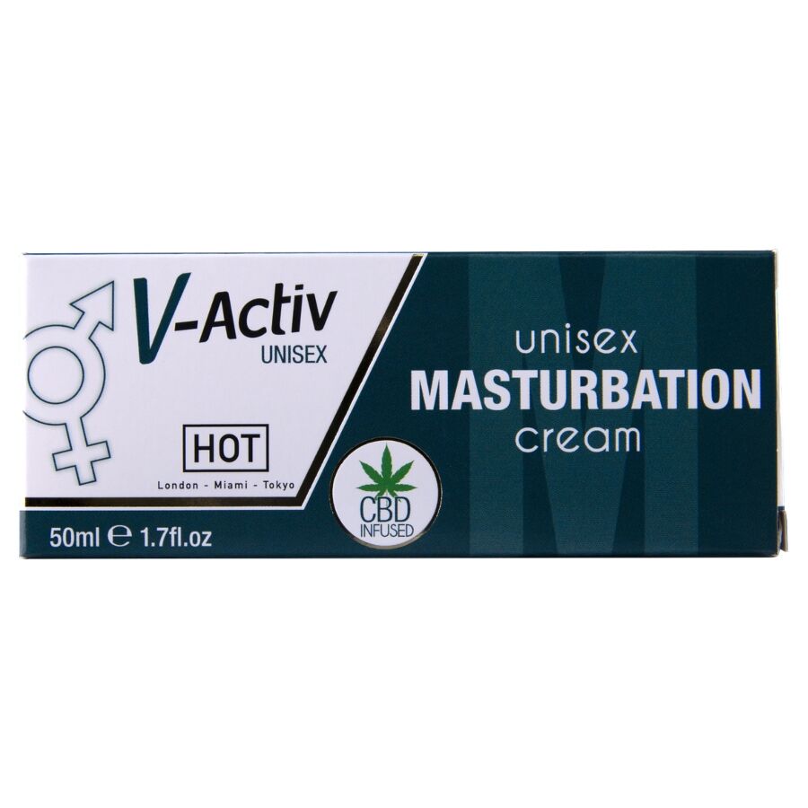 Crème de Masturbation Chauffante au CBD Unisexe 100 ml - Hot