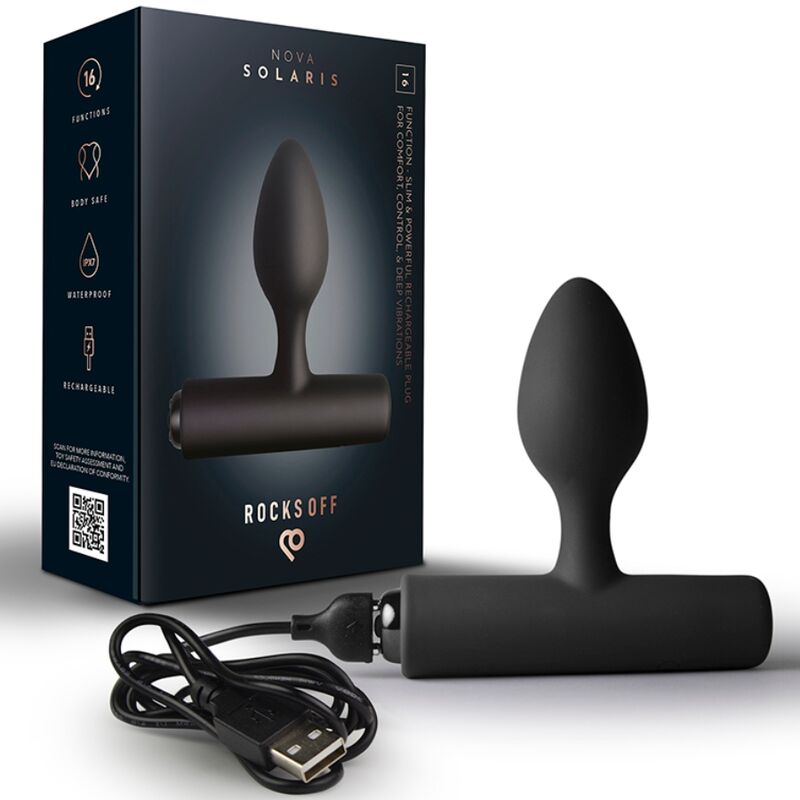 Vibromasseur Baguette Rechargeable 16 Fonctions Pointe de Précision - Rocks-Off