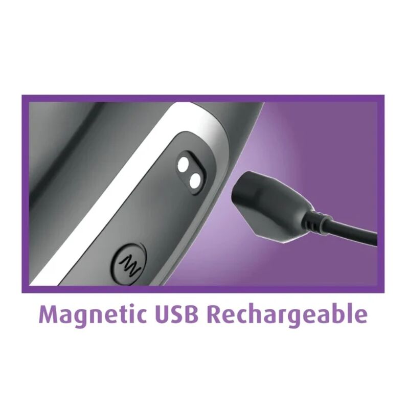 Câble de recharge USB magnétique branché sur le stimulateur prostatique Ass-Gasm