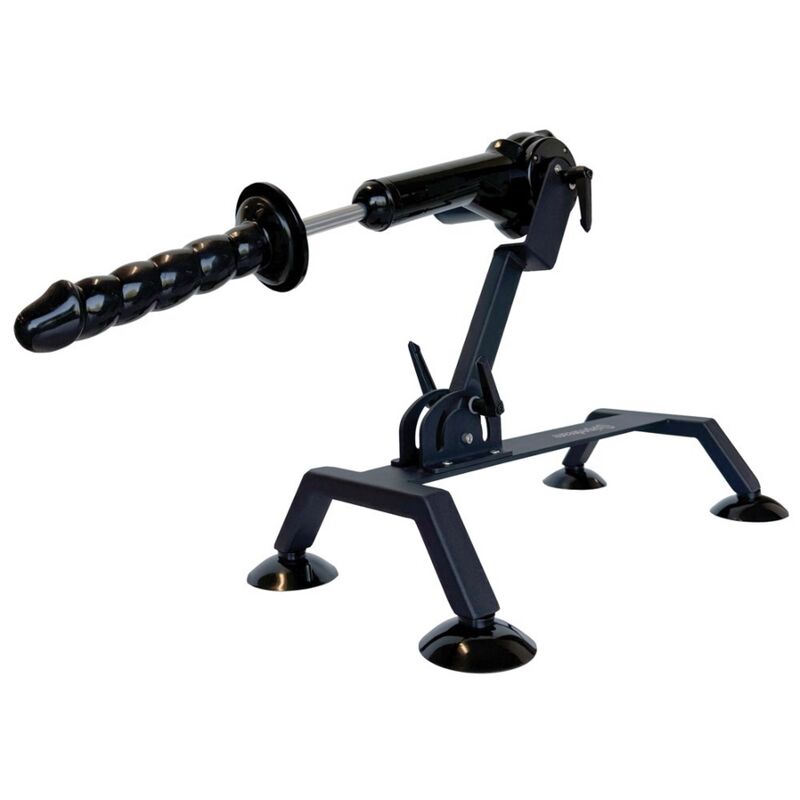 Machine Body Dock Pro Fetish Fantasy sur pieds à ventouses, bras incliné