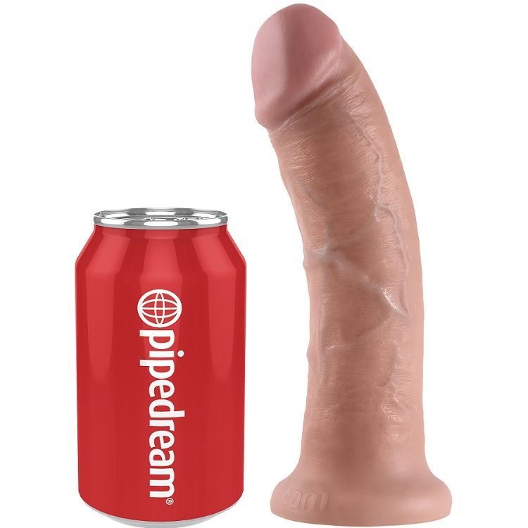 Gode Réaliste Ventouse 20,3 cm Veines Saillantes - King Cock