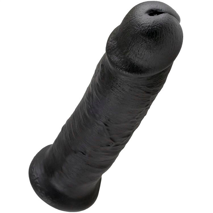 Gode Réaliste Ventouse King Cock 10 Noir 25 cm Sans Phtalates