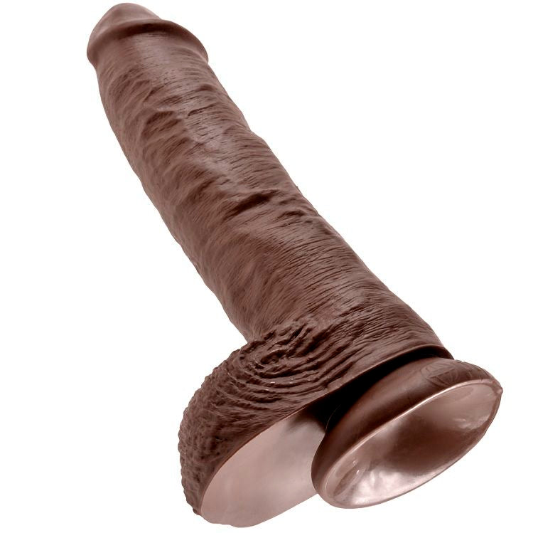 Gode Réaliste avec Testicules Ventouse 5 Tailles - King Cock
