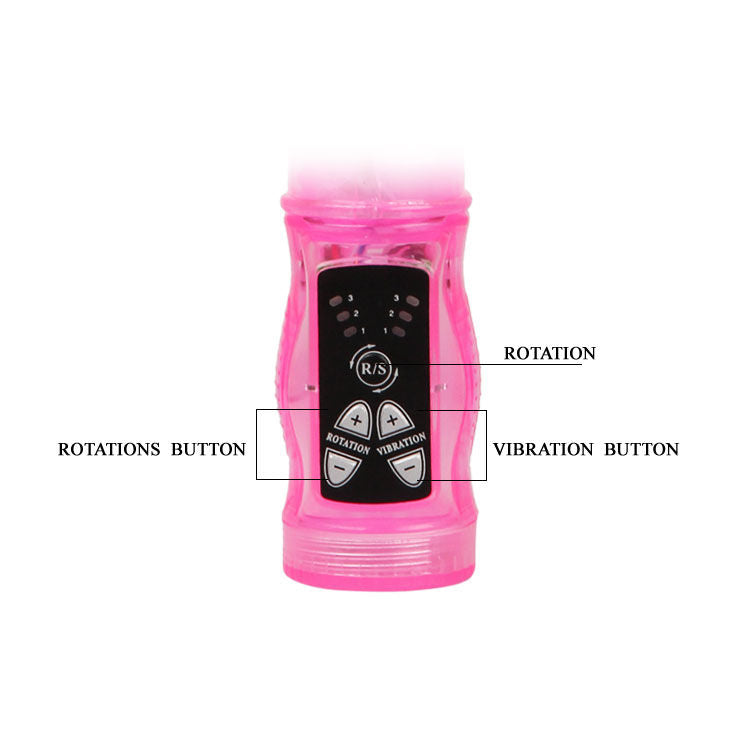 Vibromasseur Rabbit Rotatif Mini Stimulateur Clitoridien - Baile