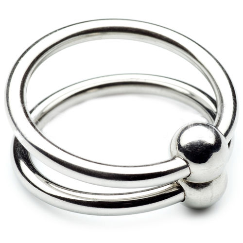 Anneau de Gland Double Acier Chirurgical 28 mm - Metal Hard