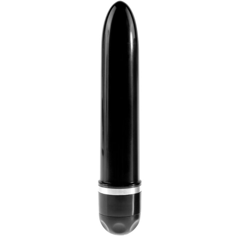 Gode Vibrant Réaliste Rigide 17,8 cm Veiné 3 Tailles - King Cock