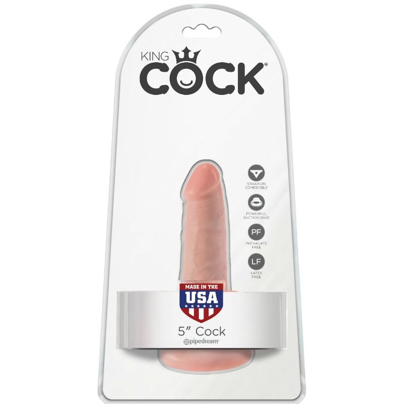 Gode Réaliste avec Testicules Ventouse - King Cock