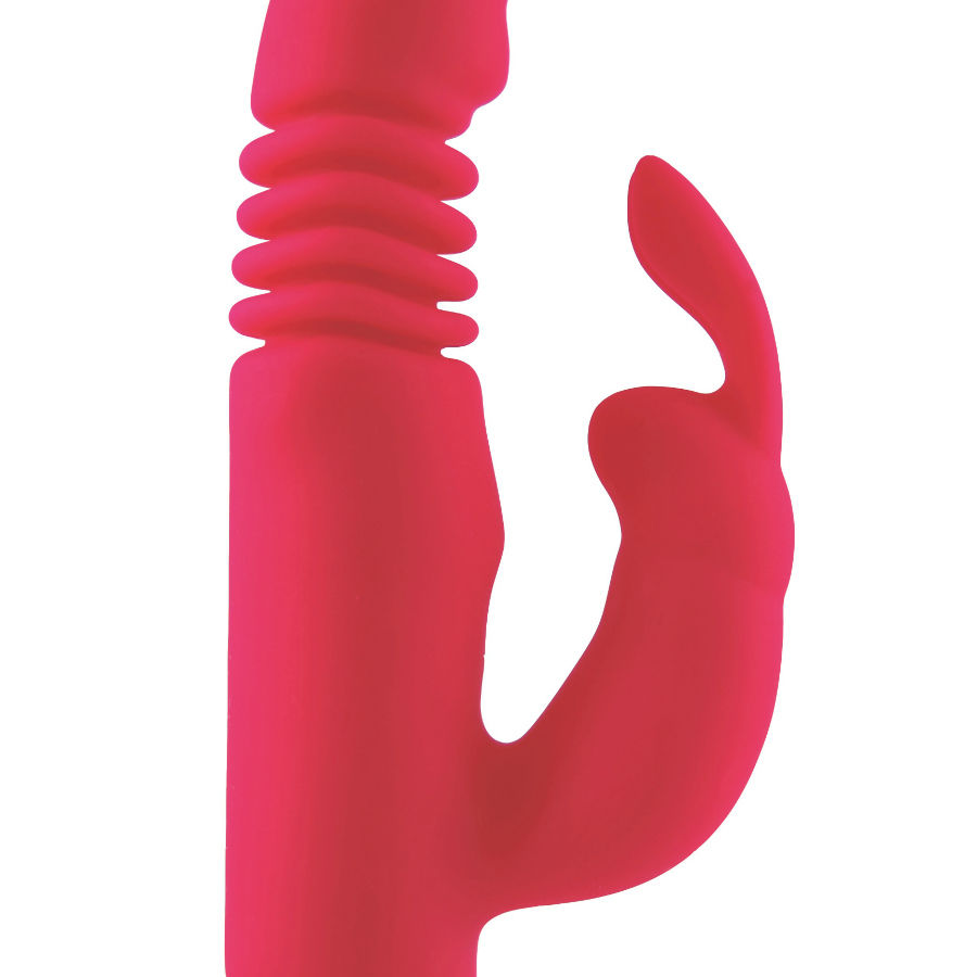 Vibromasseur Rabbit Missouri Silicone Mouvement Va-et-Vient 3 Moteurs - Arcwave