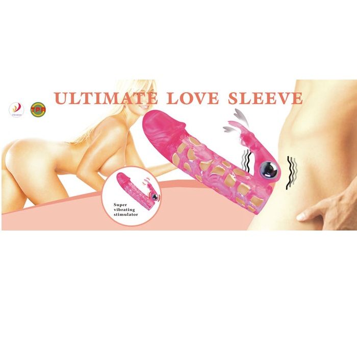 Gaine pénienne vibrante stimulateur clitoris - Baile