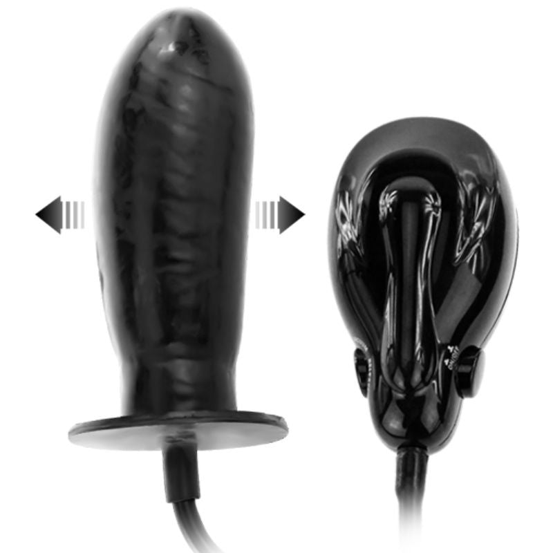 Gode Gonflable Vibrant Bigger Joy Réaliste Multi-Vitesses 16 cm - Baile
