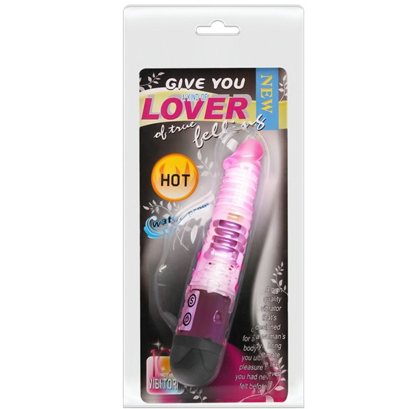 Vibromasseur Lover Silicone Doux Multi-Vitesses - Baile