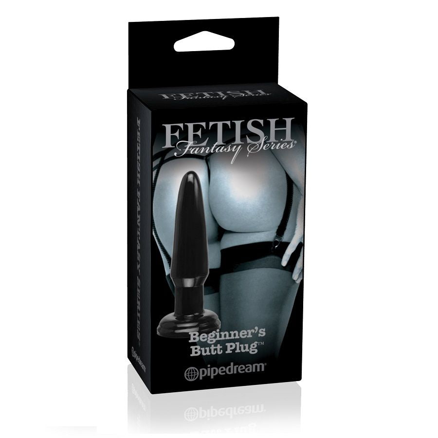 Plug Anal Débutant Beginners Bout Effilé Base Large 9 cm - Fetish Fantasy