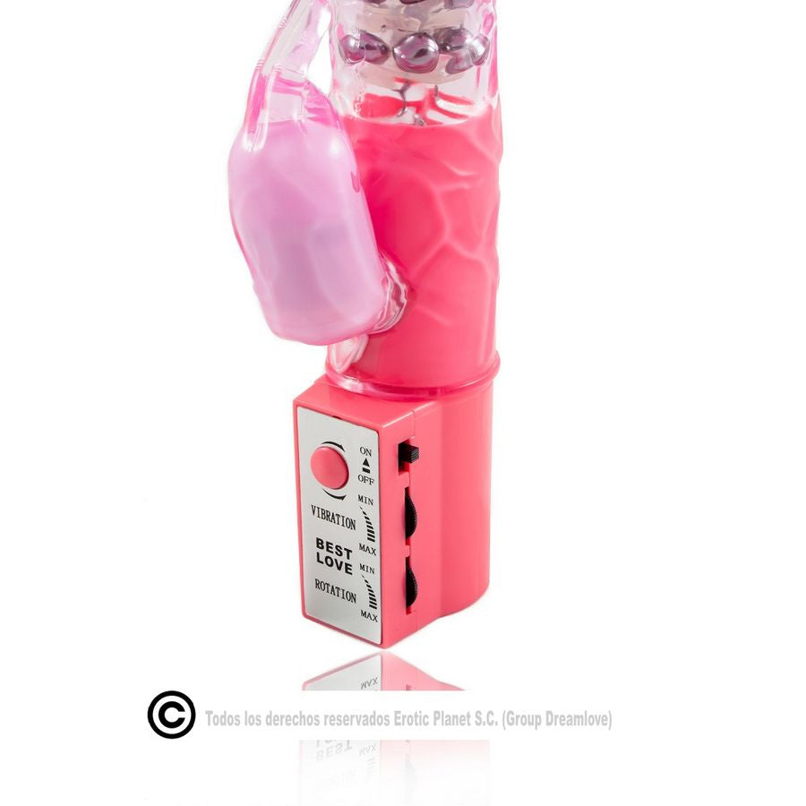 Vibromasseur Rabbit Rotatif Superstimulateur - Gélatine Douce - Baile