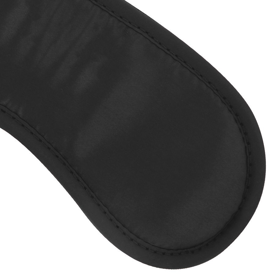 Masque Bandeau Satin Droit - Blindfold Bondage - Darkness