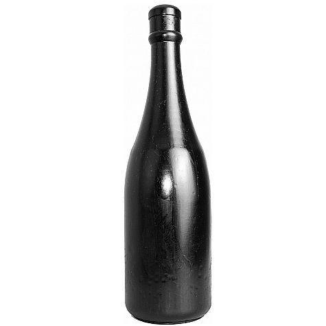 Plug Anal XXL Forme Bouteille Champagne 34,5 cm - All Black