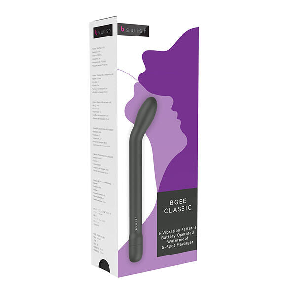 Vibromasseur Point G Bgee Classic 5 Fonctions Silicone Étanche - B Swish