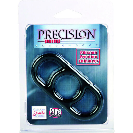 Cockring Améliorateur de Pompe de Précision Silicone Extensible - CalExotics