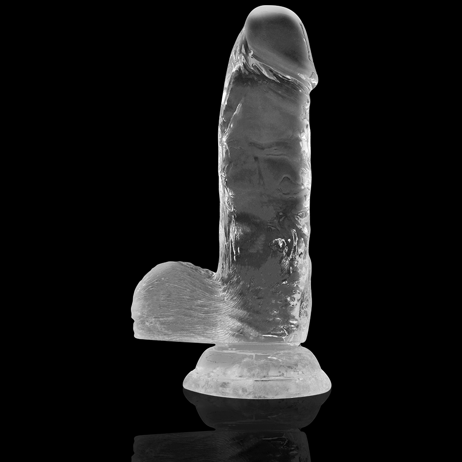 Gode Réaliste Bite Transparente Ventouse Veiné 4 Tailles - X Ray