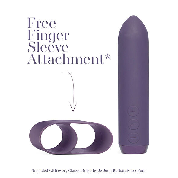 Mini Vibromasseur Bullet Classique 5 Modes Rechargeable - Je Joue