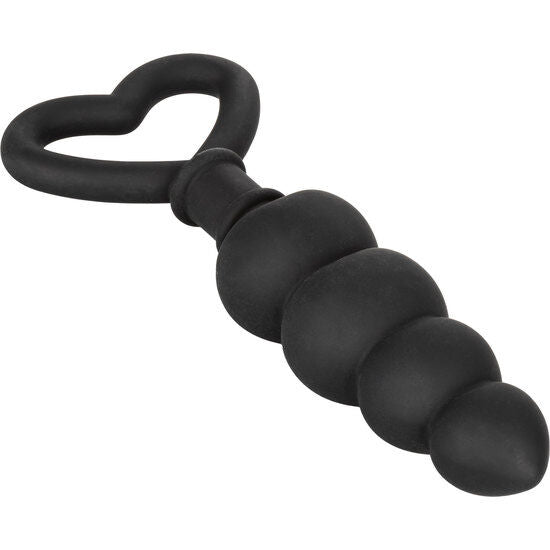 Plug Anal Sonde d'Amour Silicone Anneau Cœur 11,5 cm - CalExotics