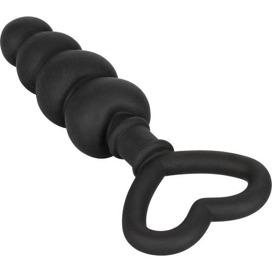 Plug Anal Sonde d'Amour Silicone Anneau Cœur 11,5 cm - CalExotics