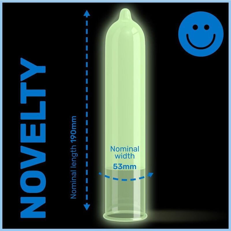Préservatifs Pasante Glow - Phosphorescents Brillent dans le Noir