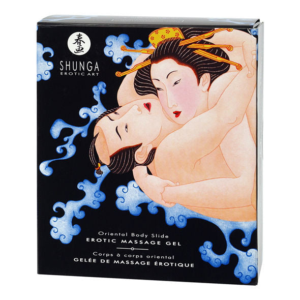 Gel de Massage Érotique Corps à Corps Oriental - Shunga