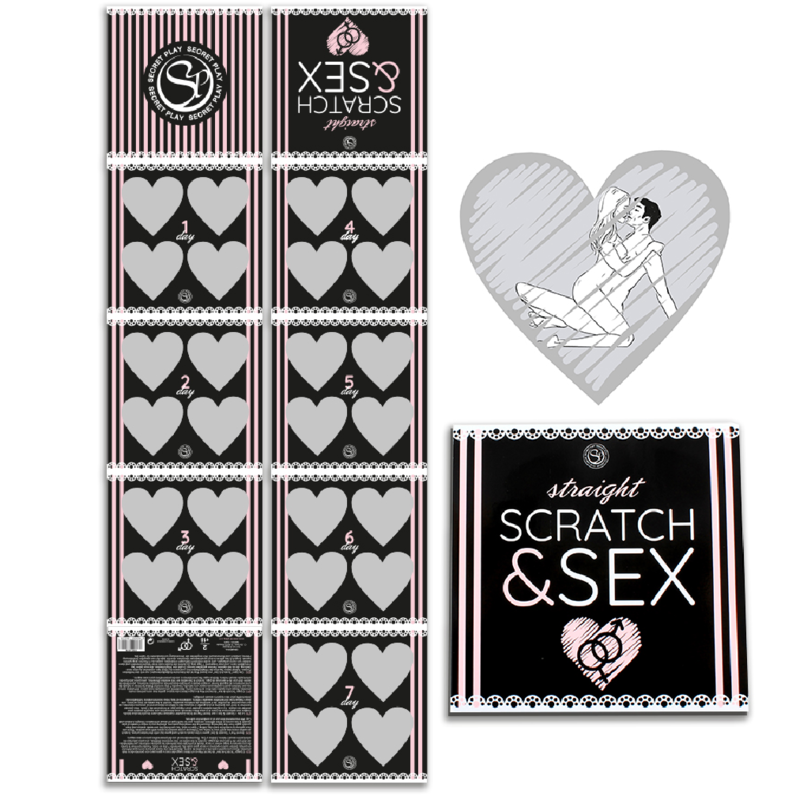 Jeu de Scratch Coquin pour Couples - Secretplay