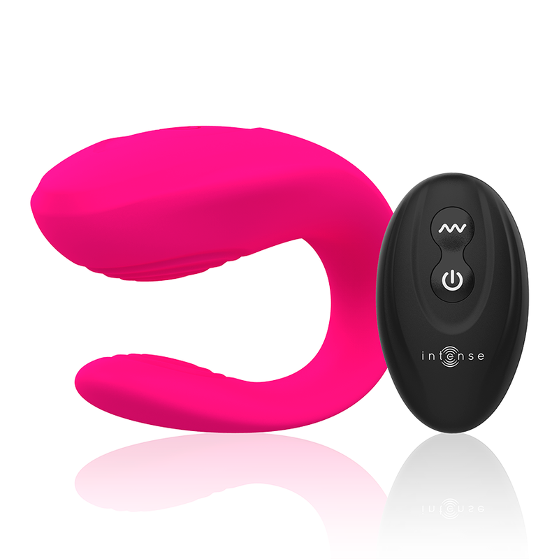 Vibromasseur Couple Bruno Télécommandé - Double Moteur - Intense