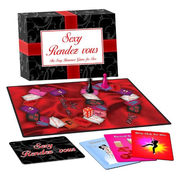 Jeu Coquin Rendez-Vous Pour Deux Plateau et Cartes Sensuelles - Kheper Games