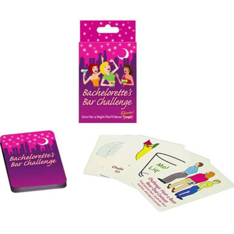 Jeu de Cartes Bachelorette Défis Enterrement de Vie de Jeune Fille - Kheper Games