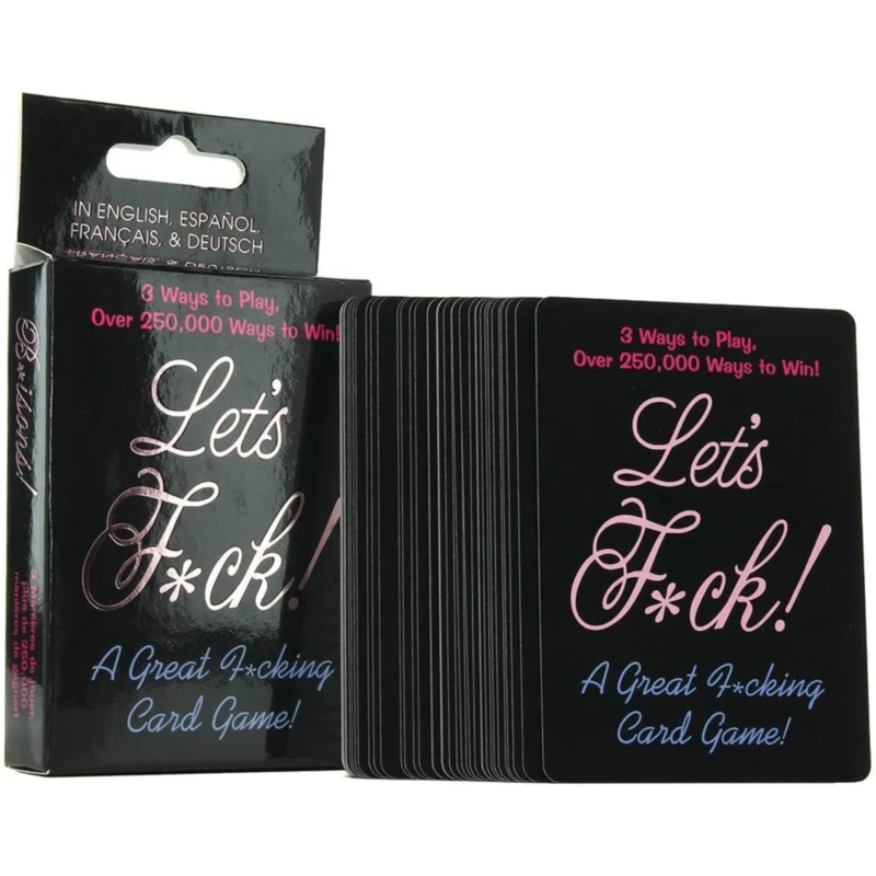 Jeu de Cartes Coquin Baise ! 52 Cartes 3 Jeux Multilingue - Kheper Games