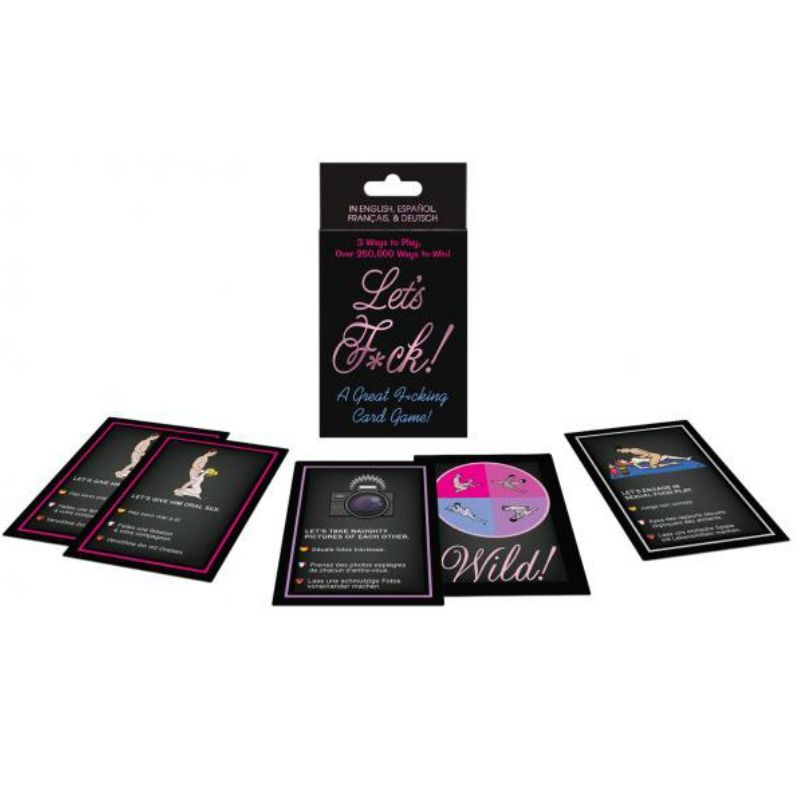 Jeu de Cartes Coquin Baise ! 52 Cartes 3 Jeux Multilingue - Kheper Games